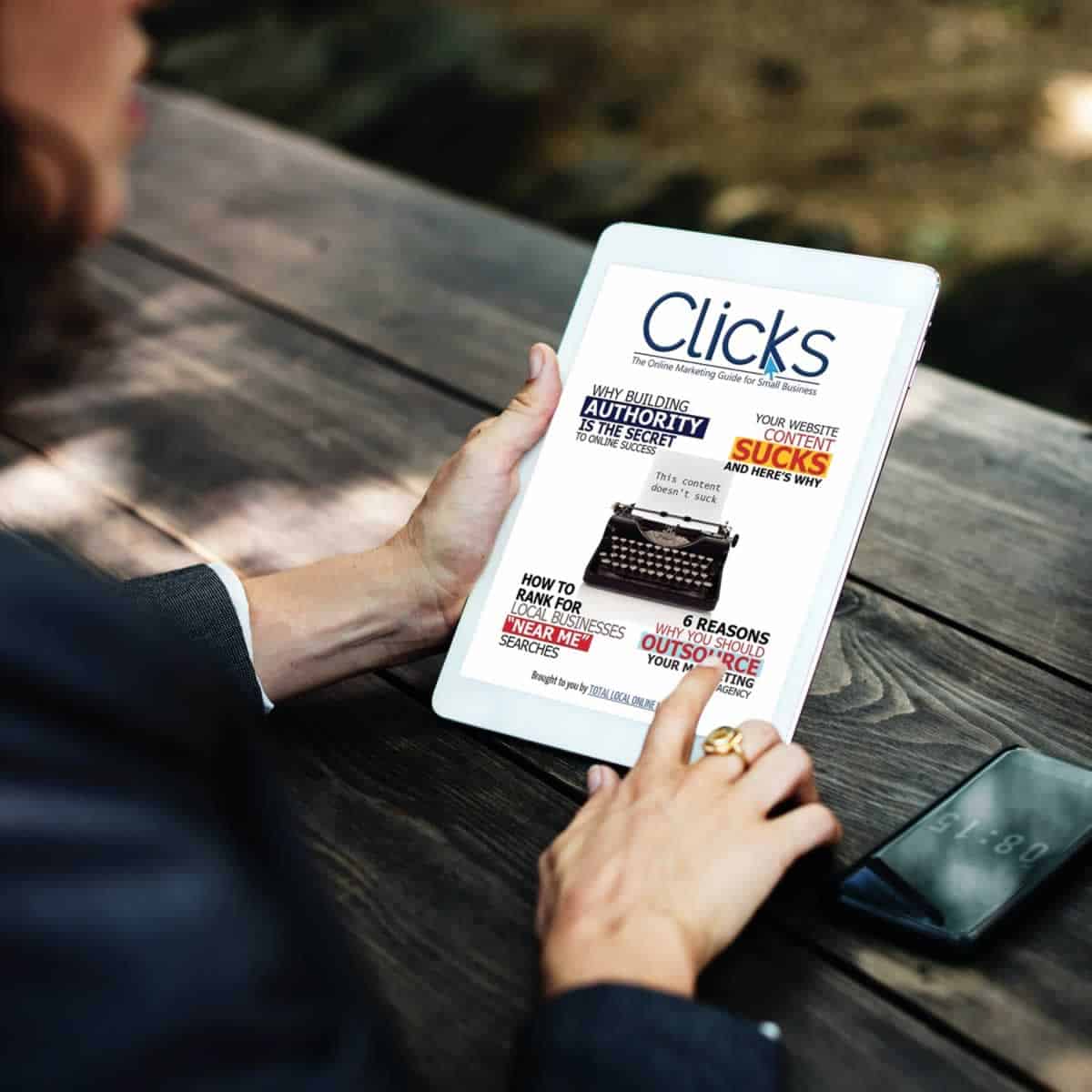 Clicks Magazine Issue 43 Mockup