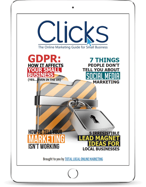 Clicks Magazine Issue 45 Tablet Mockup