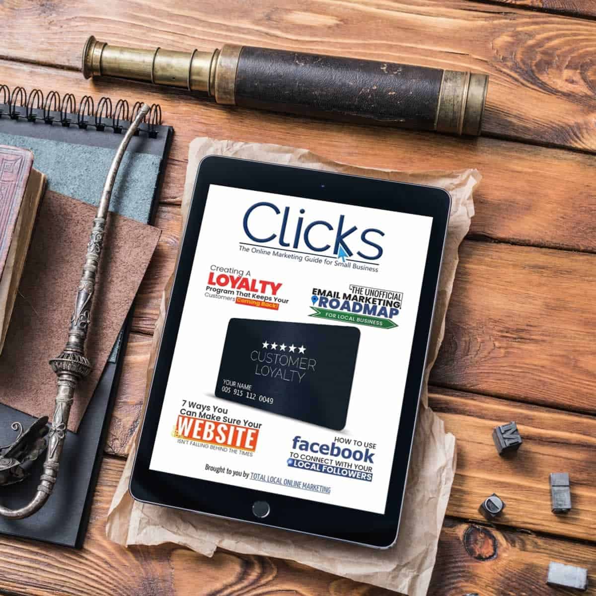 Clicks Magazine Issue 58 Cover Mockup