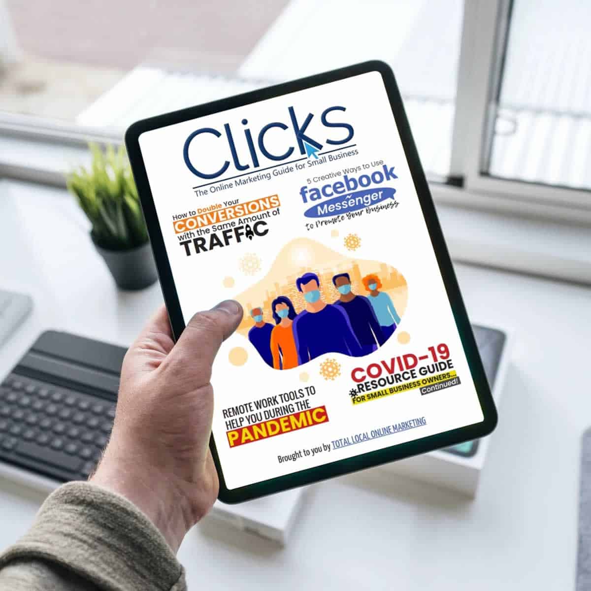 Clicks Magazine Issue 67 Mockup