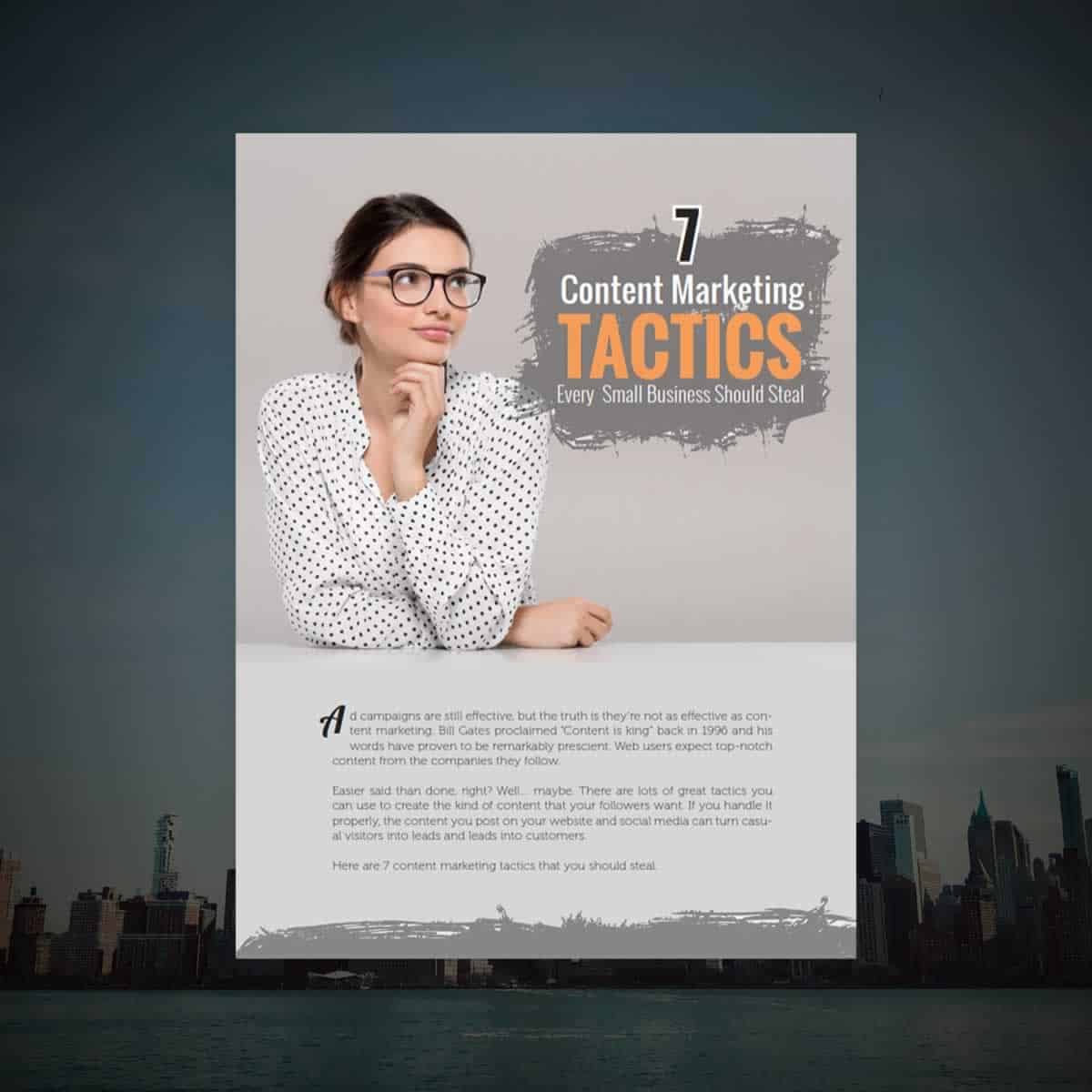Small Business Content Marketing Tactics