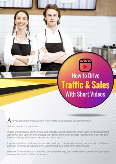 Drive Traffic and Sales with Short Videos